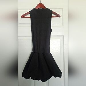 Elegant Black Sleeveless Dress